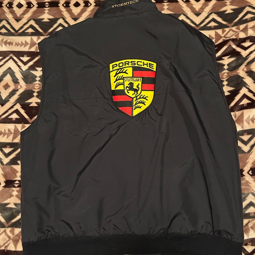 Porsche Men's Vest with Zip Pockets